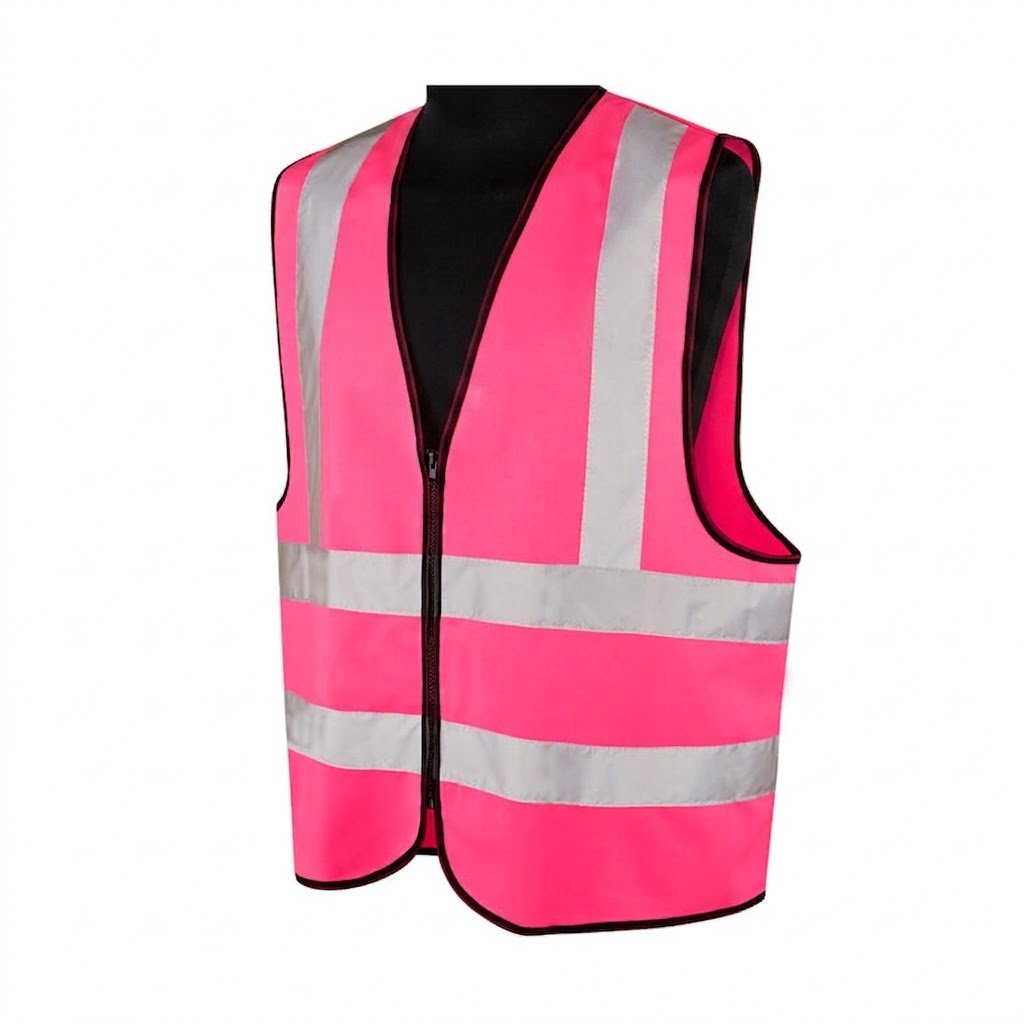 Pink Reflective Safety Vest