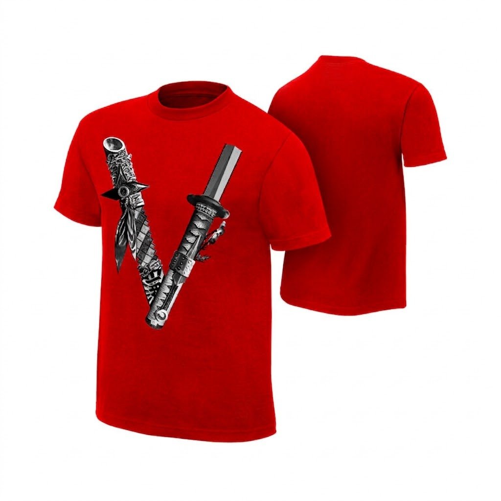 Red Graphic T Shirt