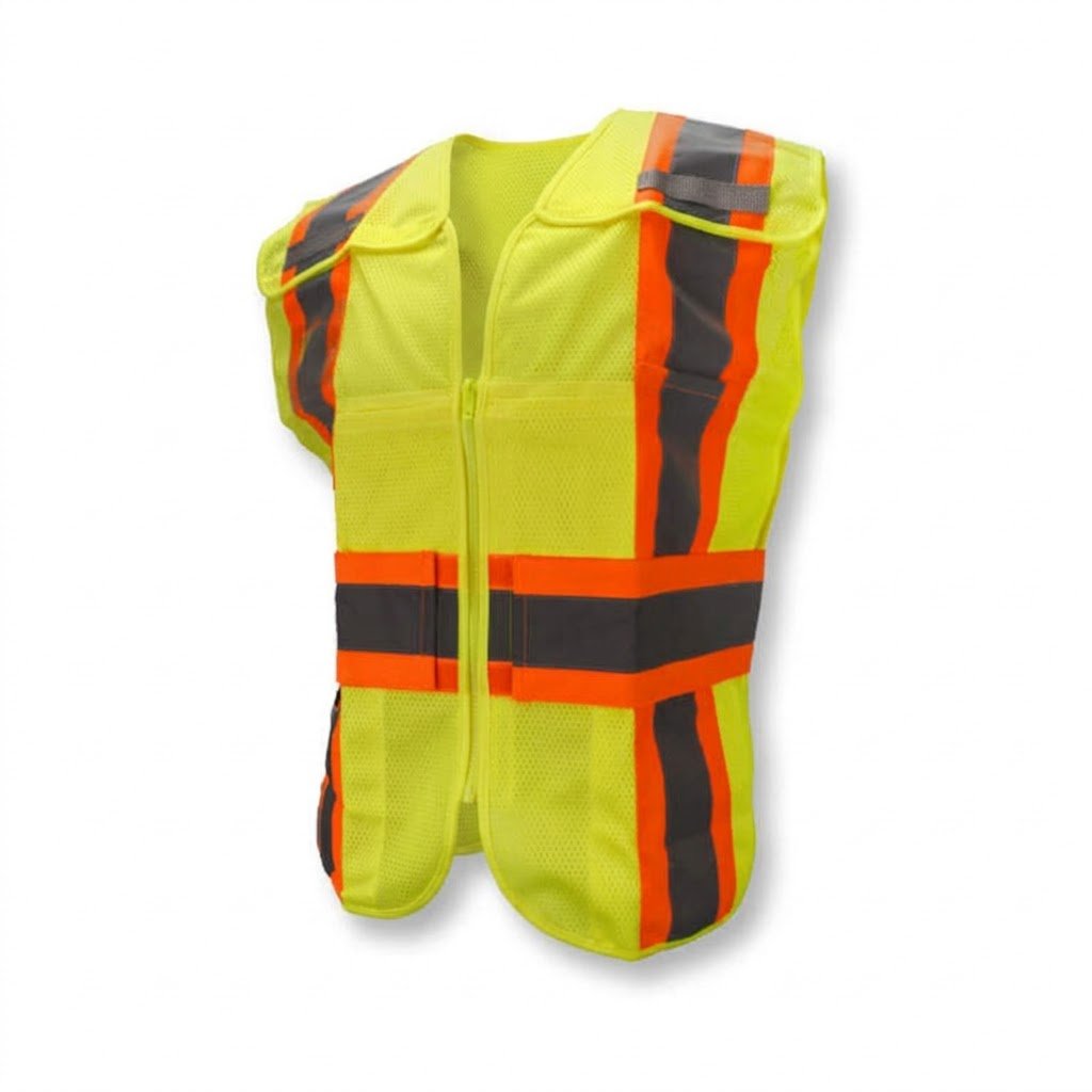 Lime Orange Reflective Vest