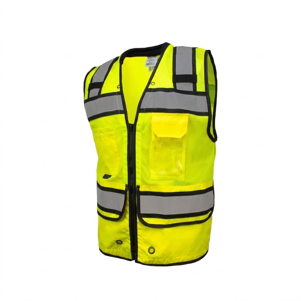 Yellow Utility Safety Vest
