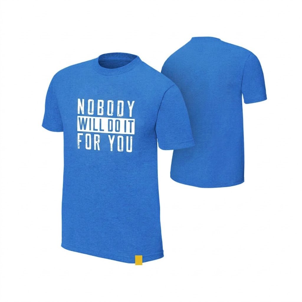 Blue Printed T Shirt